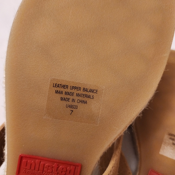 Floral and Butterfly Espadrille Thong Sandals  Size 7 NWOT - Picture 8 of 8